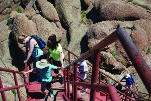 Climbing the 143 steps to the top of Devil’s Head is not for the faint-of-heart.