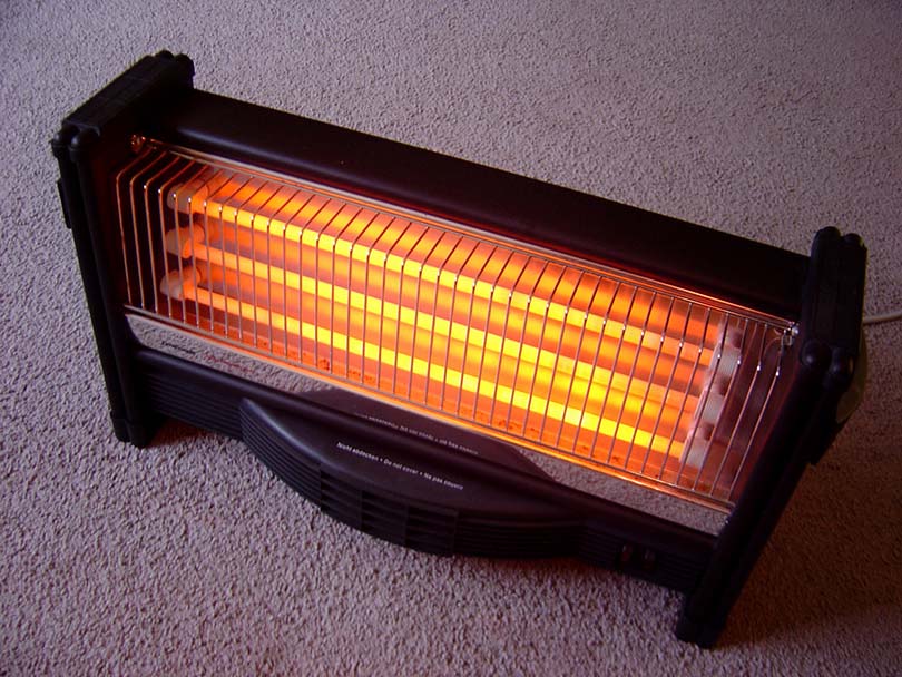 Example of Infrared Space Heater. Photo Credit: Freeimages.com/Ryan Bourne 