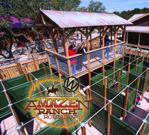 the Amaze'n Ranch Roundup at Natural Bridge Caverns is a one-of-a-kind maze experience and was built to honor five generations of ranch ownership history in the Natural Bridge Caverns family. 